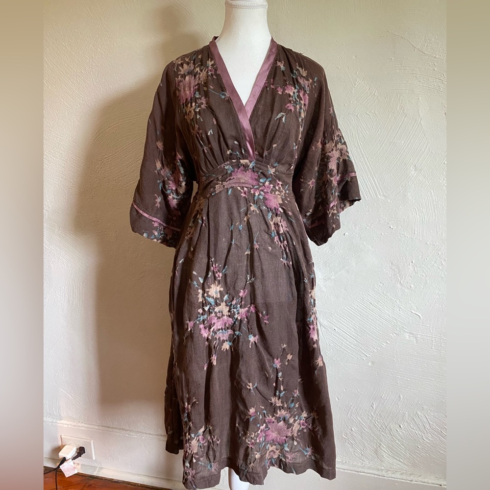 Anthropologie burning torch dress